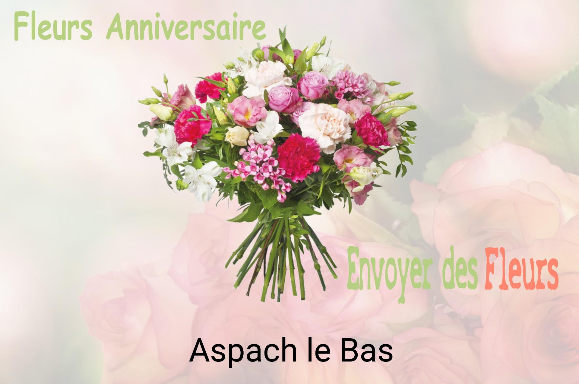 Bouquet de fleurs d’anniversaire livré à Aspach-le-Bas